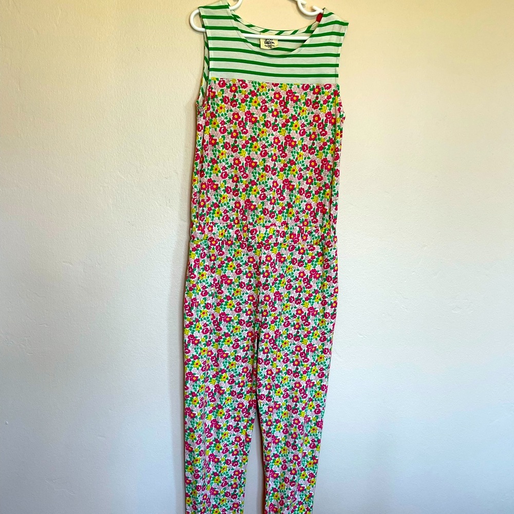 Mini Boden Girls Flower Jumper
